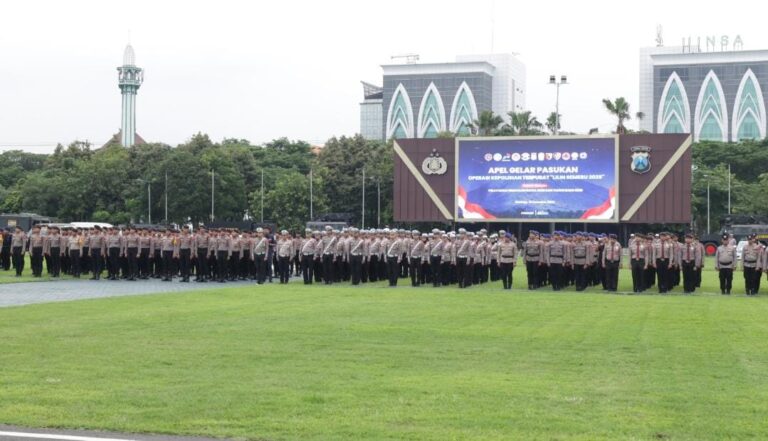 Operasi Lilin Semeru Polda Jatim Siagakan 14 Ribuan Personel Pengamanan Nataru