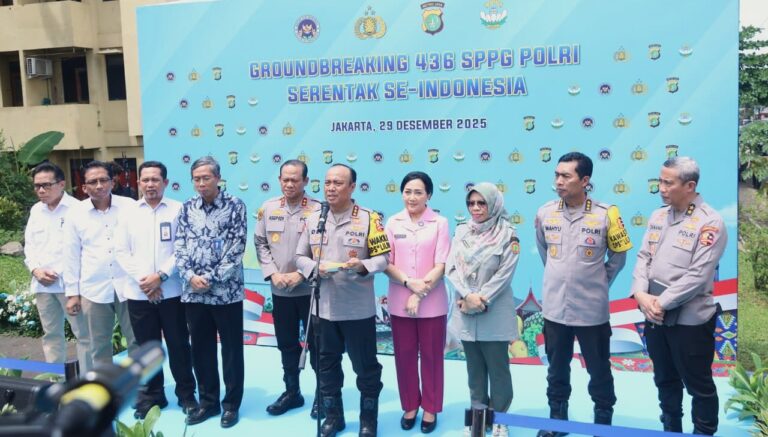 Wakapolri Pimpin Groundbreaking 436 SPPG Serentak, Dukung Program Makan Bergizi Gratis
