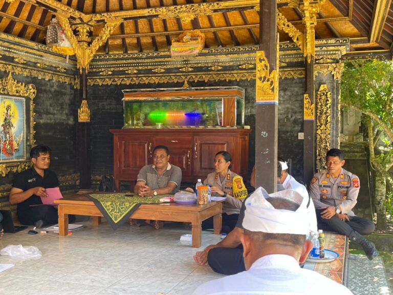 Kapolres Jembrana Gelar Jumat Curhat Bersama Sekha Mekepung Bahas Persiapan Bhayangkara Cup 2026