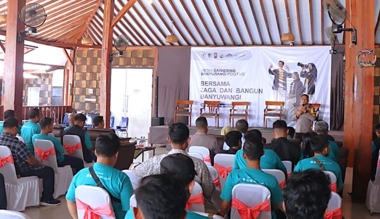 Polresta Banyuwangi Sinergi dengan Komunitas Bentengi Ruang Digital