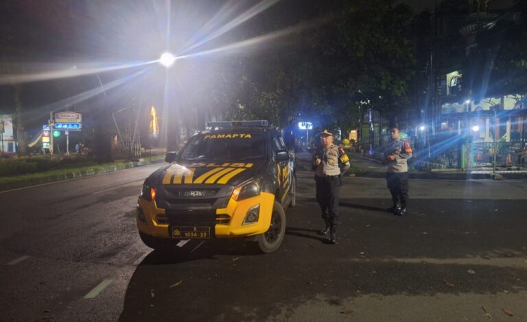 Respon Cepat Layanan 110, Polresta Malang Kota Bubarkan Aktivitas Balap Liar di Jl. Veteran dan Jl. Bandung