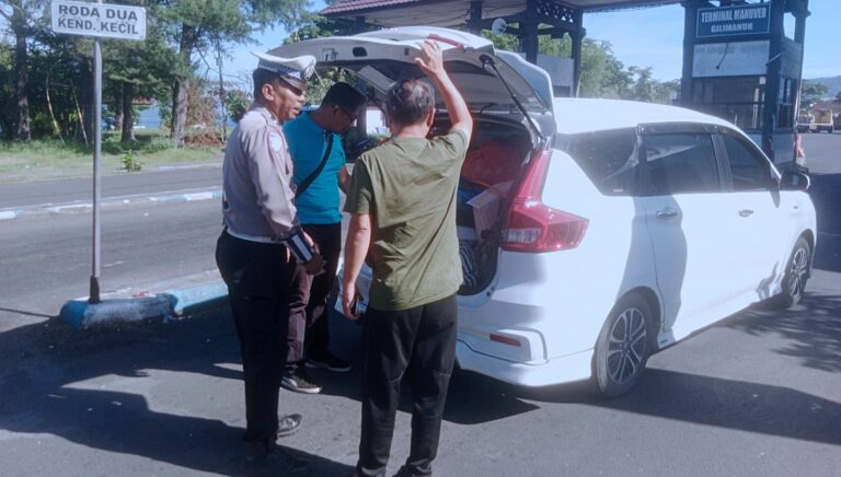 Polres Jembrana Perketat Pengamanan di Perbatasan Bali, Pemeriksaan di Pos 1 Gilimanuk Ditingkatkan