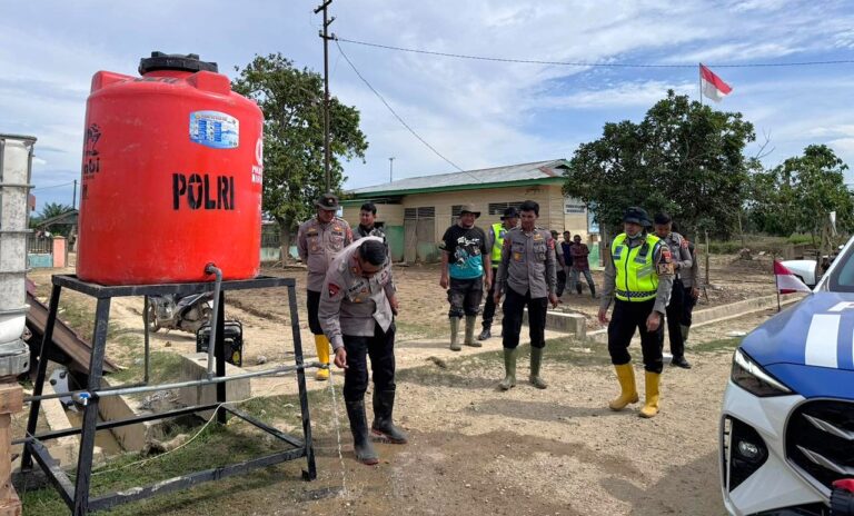 Polri Percepat Pemulihan Aceh Tamiang, Target 389 Titik Sumur Bor Air Bersih, 208 Telah Terealisasi