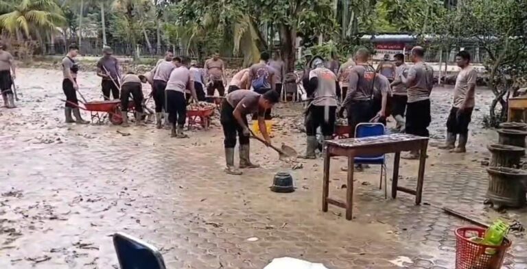 Gerak Cepat Pemulihan Pascabencana, Polri Pastikan Sekolah di Aceh Utara Siap Digunakan
