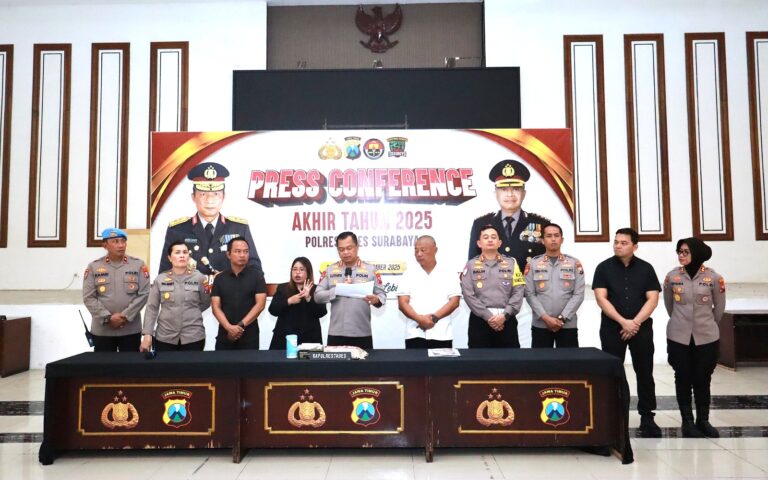 Polrestabes Surabaya Tuntaskan 600 Laporan Curanmor