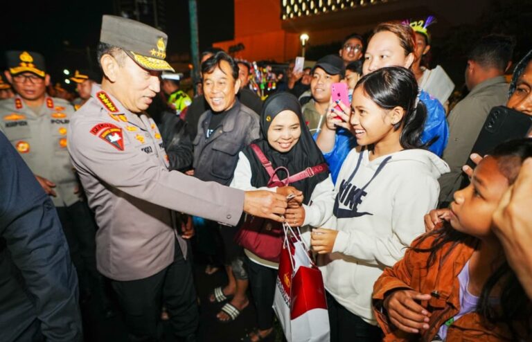 Kapolri Turun Langsung ke HI, Cek Pengamanan Tahun Baru hingga Sapa Masyarakat