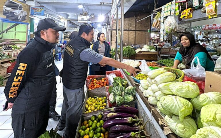 Jelang Ramadan, Satgas Pangan Polres Madiun Kota Pantau Bapokting