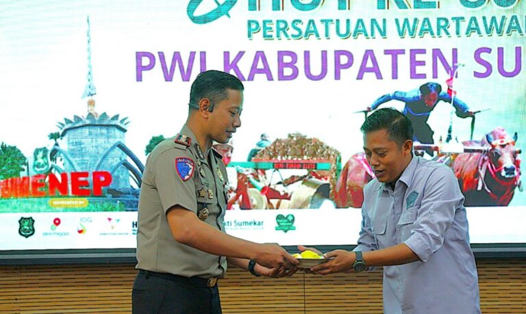 HPN 2026 Kapolres Sumenep Dorong Jurnalisme Edukatif dan Berintegritas