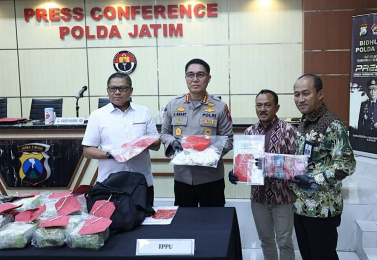 Polda Jatim Bongkar 2 Kasus Narkoba, Total 33,374 Kg Sabu Disita Satu Kurir Ditangkap
