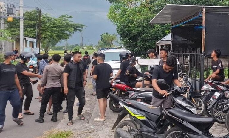 Polres Probolinggo Bubarkan Balap Liar di Besuk, 21 Unit Motor Diamankan