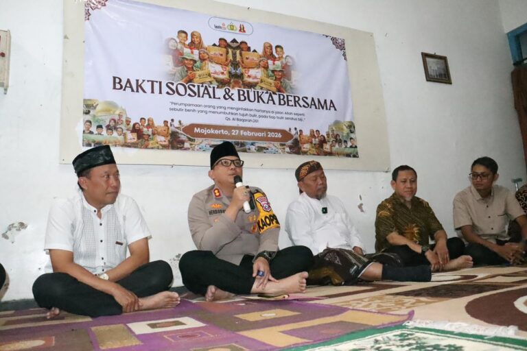 Ramadhan Berkah: Polres Mojokerto Kota Gelar Baksos dan Bukber di Panti Asuhan