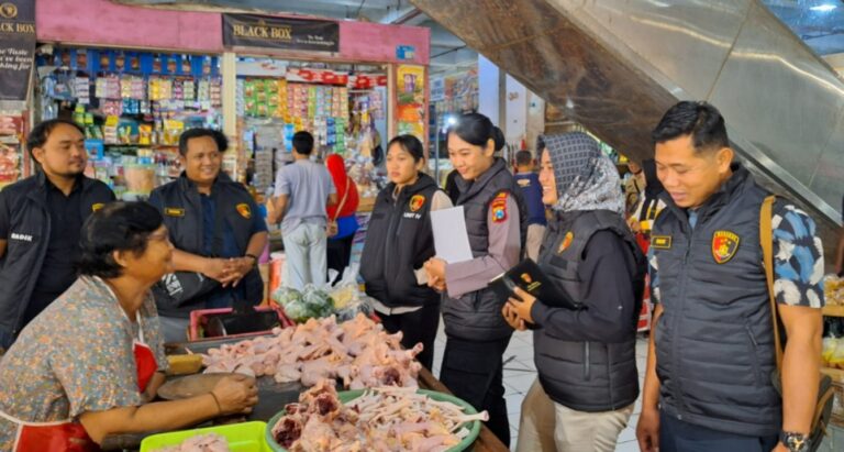 Satgas Pangan Polres Madiun Kota Intesifkan Pemantauan Bahan Pokok Penting
