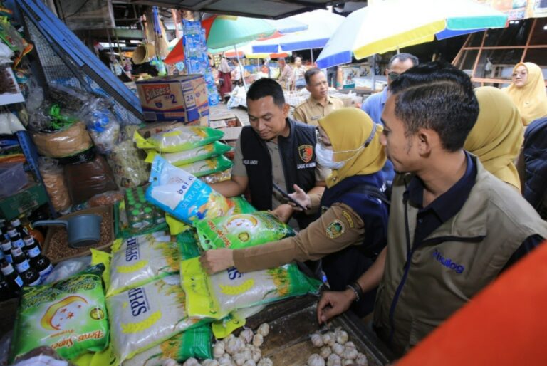 Satgas Pangan Polres Madiun Sidak Pasar Antisipasi Lonjakan Harga Bapokting Jelang Ramadhan