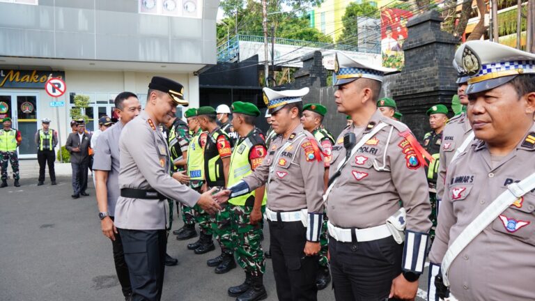 Gelar Pasukan Operasi Ketupat Semeru 2026, Polresta Malang Kota Fokus Lima Potensi Kerawanan Jelang Mudik Lebaran