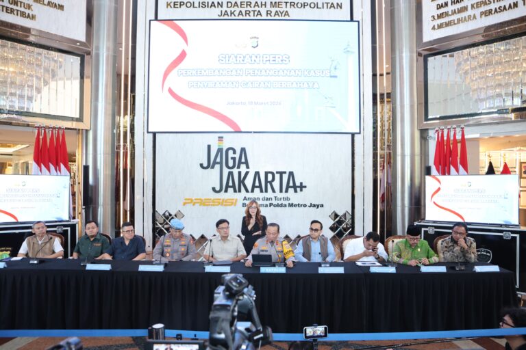 Polisi Memeriksa 86 Cctv Untuk Dapatkan Identitas Pelaku Penyiraman Air Keras