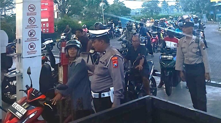 Polres Madiun Kota Pastikan Stok BBM di SPBU Aman dan Belum Ada Kenaikan Harga