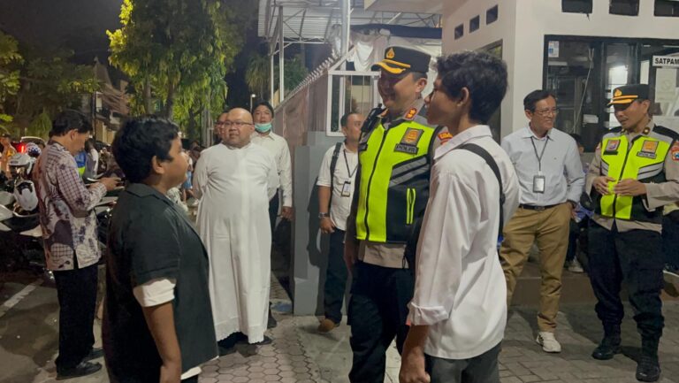 Kapolres Mojokerto Kota Cek Sejumlah Gereja Pastikan Rangkaian Ibadah Paskah Aman