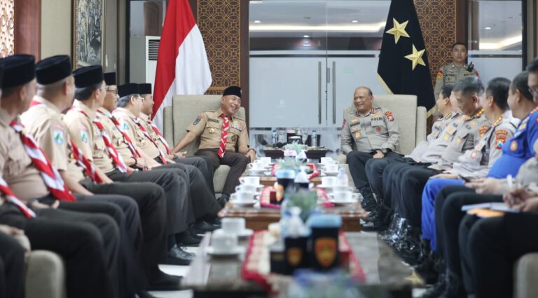 Polda Jatim dan Pramuka Perkuat Sinergi Cetak Generasi Muda Produktif Dukung Ketahanan Pangan