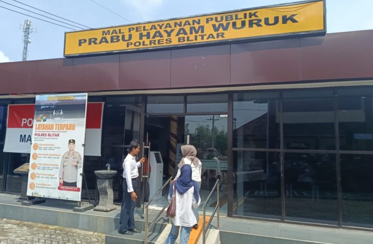 Polri Untuk Masyarakat: Polres Blitar Beri Layanan Satu Atap di MPP
