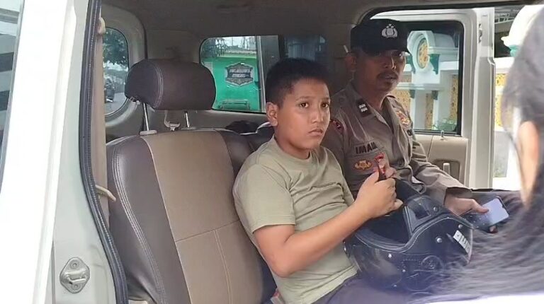 Respon Cepat Polsek Blimbing, Anak Hilang di Malang Ditemukan Selamat dalam Hitungan Jam