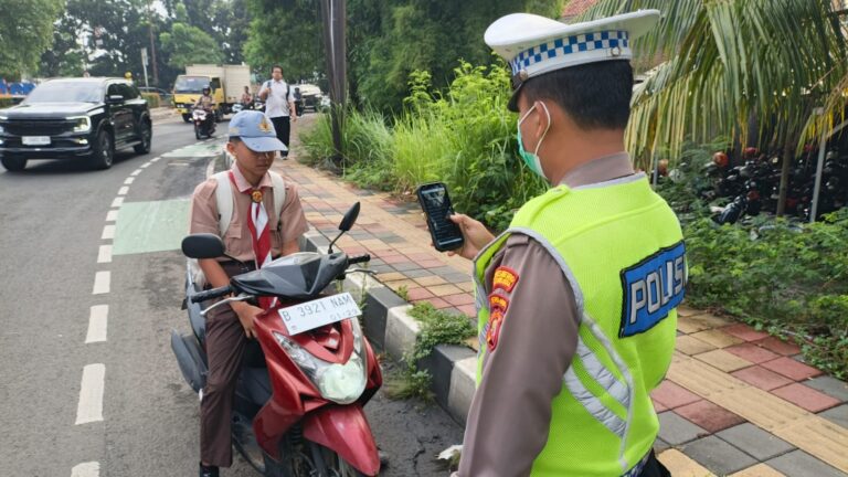 ETLE Handheld Perkuat Penegakan Hukum Lalu Lintas secara Digital di kota besar