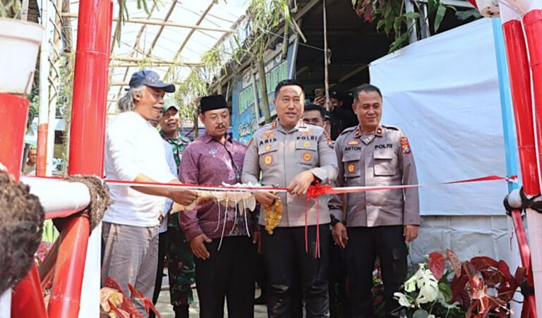 Polres Batu Rampungkan Jembatan Merah Putih Presisi, Akses Warga Kini Lebih Aman
