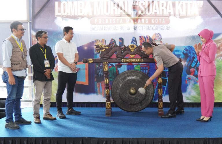 Hari Bhayangkara ke-80, Polresta Malang Kota Gelar Lomba Mural, Wadahi Kreativitas Sekaligus Cegah Vandalisme