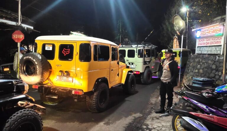 Long Weekend: Polres Probolinggo Pertebal Pengamanan di Kawasan Wisata Bromo