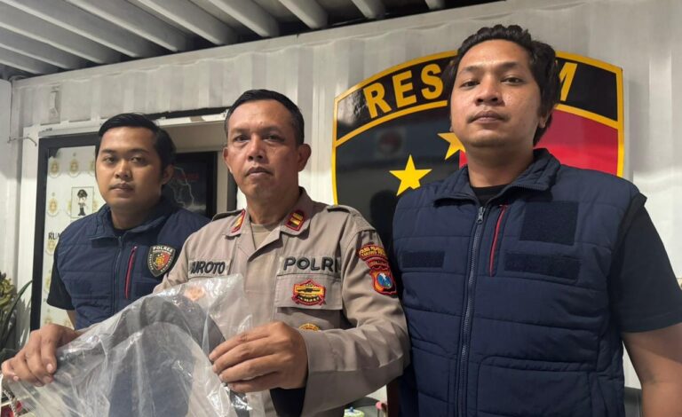 Polres Pelabuhan Tanjungperak Amankan Tersangka Pembunuhan di Wonokusumo Surabaya