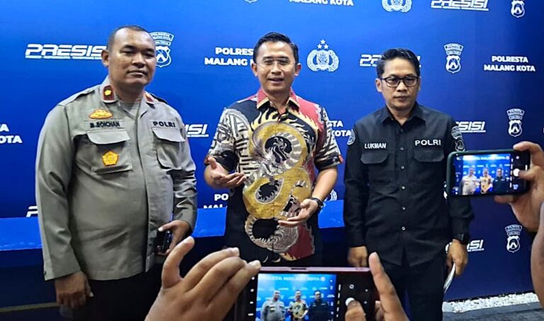 Polresta Malang Kota Ungkap Residivis Curas dan Penusukan Satpam, Pelaku Dijerat Pasal Berlapis