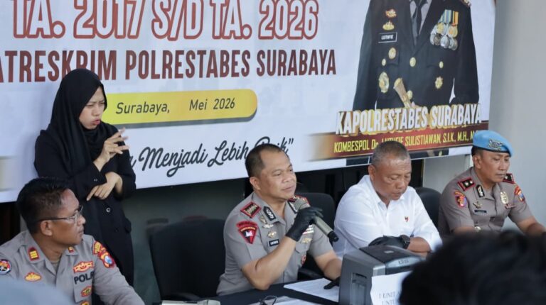 Polrestabes Surabaya Amankan 14 Tersangka Joki UTBK-SNBT