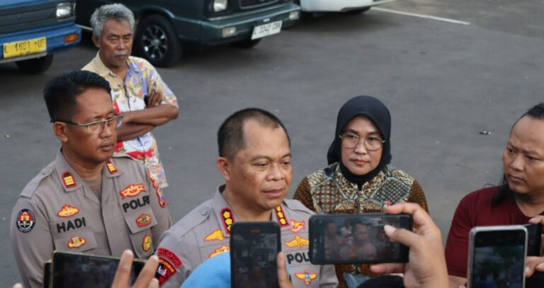 Polrestabes Surabaya Amankan Tersangka Pencabulan Terhadap Tujuh Anak Dibawah Umur