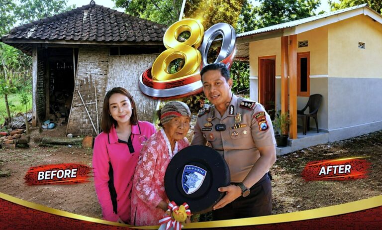 Polres Sumenep Resmikan Bedah Rumah Warga Tak Layak Huni, Wujud Kepedulian Polri di Hari Bhayangkara Ke-80