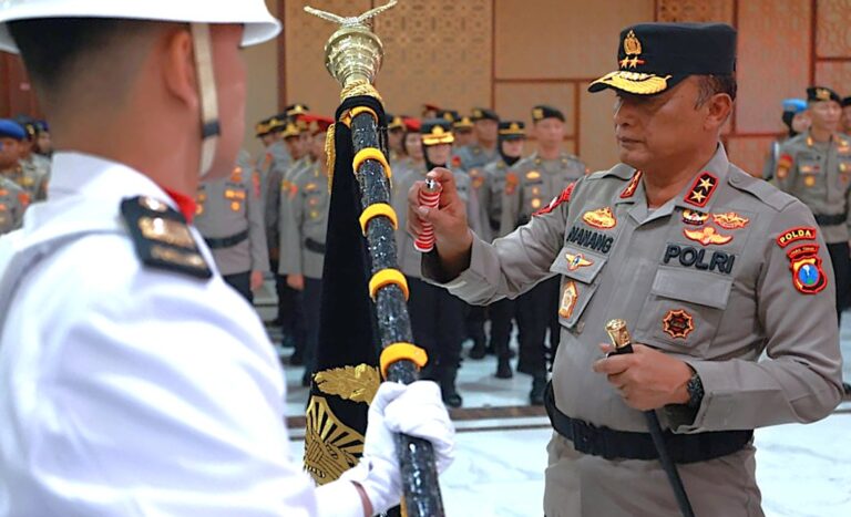 Jelang Hari Bhayangkara ke-80 Polda Jatim Gelar Upacara Pemuliaan Nilai Luhur Tribrata
