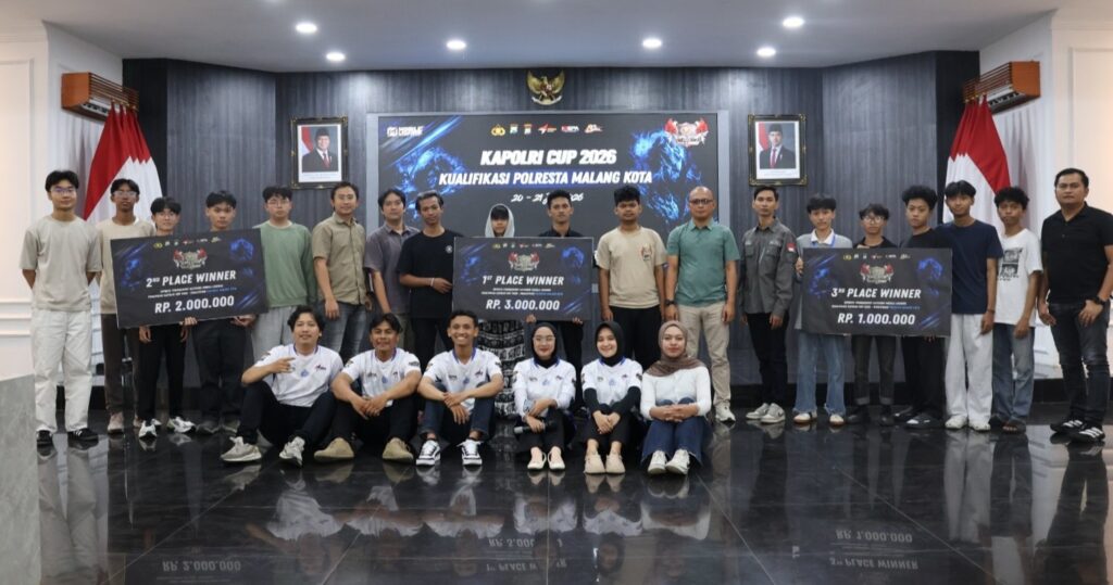 Polresta Malang Kota Gelar Kualifikasi “Kapolri Cup 2026 Mobile Legends”, Tim Lebih Semangat Wakili Kota Malang ke Babak 32 Besar