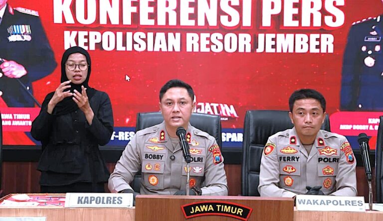 Polres Jember Ungkap Kasus Narkoba Amankan 30 Tersangka dan Ratusan Gram Sabu
