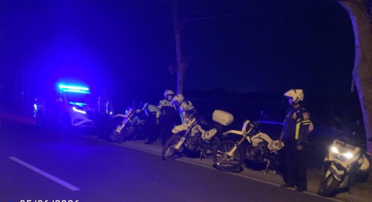 Polres Ngawi Tingkatkan Patroli Malam, Tindak Balap Liar dan Kendaraan Tak Sesuai Spektek
