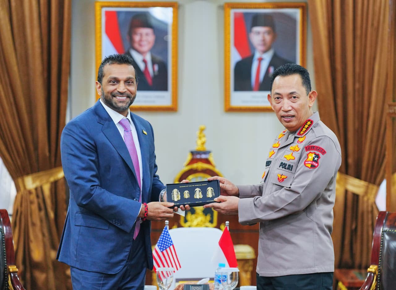 Kapolri: Polri Siap Perkuat Kerja Sama Penegakan Hukum Internasional Bersama FBI Hadapi Kejahatan Modern