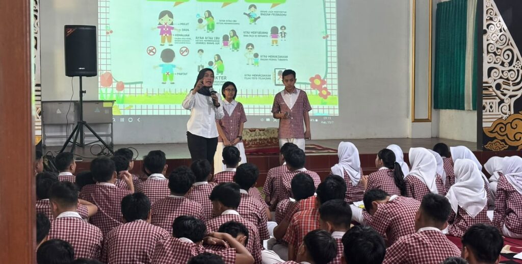 MPLS Jadi Momentum Unit PPA Polresta Malang Kota Serentak Sosialisasikan Stop Bullying, Tawuran, dan Narkoba di Sekolah